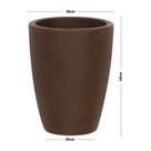 Vaso para planta de plastico