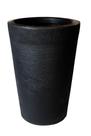 vaso para planta em polietileno escovado 50cm com tratamento UV 35 litros