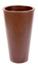 Vaso Para Plantas Cônico Aldora 45x31x22cm Café - Afort