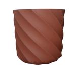 Vaso Para Plantas Marrom Maragogi 40cm Café - Afort