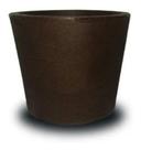Vaso Para Plantas Reto Badi 28x34 Cm Café - Afort