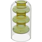 Vaso Parede Dupla Vidro Borossilicato Ambar 8x15cm Home &amp Co.