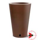 Vaso Petra Cone Nº60 Com Prato Ferrugem Vaso Petra Cone Nº60 Com Prato Ferrugem