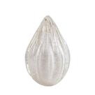 Vaso Pinha Decorativa Murano Perola São Marcos 16,5x10cm