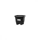 Vaso Pl.Quadrado N.17 Preto-9248