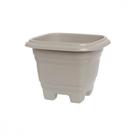 Vaso Pl.Quadrado N.22 Areia-9549