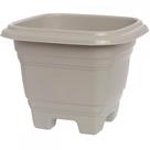 Vaso Pl.Quadrado N.22 Areia-9549