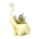 Vaso Planta Artificial Dinossauro Decorativo Enfeite Casa