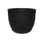 Vaso Planta Flor Luxo Bojo Redondo (20x25) Decorativo em Polietileno Jardim Casa Sala
