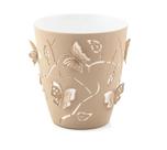 Vaso Planta Jarro Cachepot Flores Borboleta 3D 0,7L Plasvale