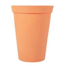Vaso Plantas Cônico c/ Borda Atenas 66 Cm Terracota - Afort