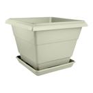 Vaso Plástico N2 Floreira Marmore 6100503 Nutriplan