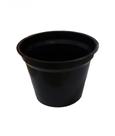 Vaso Plástico para Jardinagem Preto - Gibafer, Tamanho: Nº 03