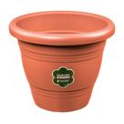 Vaso Plástico Redondo Terra Cota Sanremo
