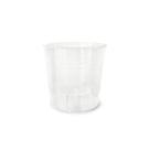 Vaso Plástico Transparente P/ Orquídeas Nutriplan N 15 Kit 25