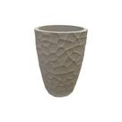 Vaso Polietileno Japi Cônico Prisma JVOPR30 Mármore Vaso Polietileno Japi Cônico Prisma JVOPR30 Mármore