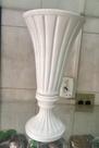 Vaso Porcelana Branco 40 cm de Altura
