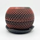 Vaso Premium Decorativo com Transição de Cores e Prato Coletor Sofisticação, Elegância e Design Exclusivo Vaso Premium Decorativo com Transição de Cores e Prato Coletor Sofisticação, Elegância e Design Exclusivo