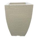Vaso Quadrado Moderno Cimento Pequeno 30 X 30cm - Japi