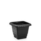 Vaso Quadrado P 2,1 Litros Preto PLASMONT 0224