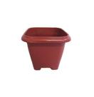 Vaso Quadrado Telha 2L 15,5X15Cm De Plastico - Erca Plast Vaso Quadrado Telha 2L 15,5X15Cm De Plastico - Erca Plast