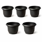 Vaso Redondo 11L Plantas Jardim Flores Suculentas Decorativo Resistente Grande Premium