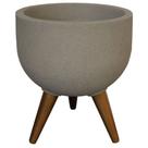 Vaso Redondo Decore com 33cm Mármore - JVRDR33 - JAPI
