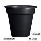 Vaso Redondo Diversos Tamanhos Plasmarc Plantas Horta Grande Pequeno