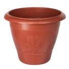 Vaso Redondo Grande Terra Cota de Plástico 25292 Arqplast