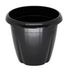 Vaso redondo preto 5,5l - SUN