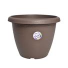 Vaso Redondo Siena para Plantas e Flores 25cm de Plástico