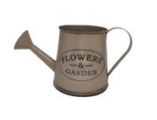Vaso Regador Decoração Metal Flowers Garden Arranjo Rosé
