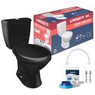Vaso Sanitário com Caixa Acoplada 6l Way + Kit de Instalção - Lorenzetti