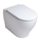 Vaso Sanitário Convencional Barocco Premium Acqua Branco Matte