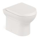 Vaso Sanitário Convencional com Assento Termofixo Queda Amortecida Nexo Roca Bege/Fosco Vaso Sanitário Convencional com Assento Termofixo Queda Amortecida Nexo Roca Bege/Fosco