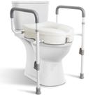 Vaso sanitário Riser WehWupe Raised com alças para idosos