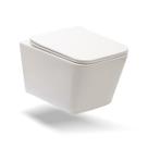 Vaso Sanitário Suspenso Saída Horizontal Esmeralda Pingoo.casa - Branco
