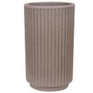 Vaso SP27 Cilindro (20x35) Antique Castanho VASART