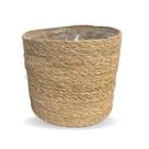 Vaso Stef Natural 14x13cm Vaso Stef Natural 14x13cm