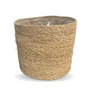 Vaso Stef Natural 17x15cm Fibra Natural