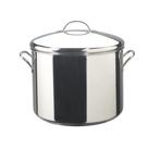 Vaso Stock Pot Farberware Classic 16L em Aço Inoxidável com Tampa
