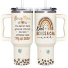 Vaso térmico AT2Z GLOBAL para mamá extra 1.2L con asa de acero inoxidable Vaso térmico AT2Z GLOBAL para mamá extra 1.2L con asa de acero inoxidable