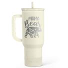 Vaso Térmico SANDJEST Mama Bear con Asa de Acero Inoxidable de 40oz