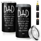 Vaso Térmico SANDJEST para Papá 4 en 1 350 mL Enfriador Aislado para Latas