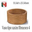 VASO TIPO XAXIM FIBRACOCO Nº 04 PROPRIO PARA PLANTIO DE SAMAMBAIAS, RABOS DE MACACOS E OUTROS