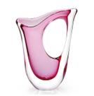 Vaso Torus em Cristal Murano Cor: Azul Oxford