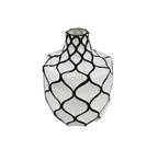 Vaso Tradicional Ceramica Luxo Branco e Preto Contemporaneo Vaso Tradicional Ceramica Luxo Branco e Preto Contemporaneo