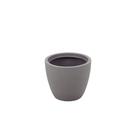Vaso Tramontina Asteca em Polietileno Granito Pedra com Prato 32 cm