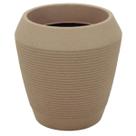 Vaso Tramontina Egípcio para Plantas e Folhagens 44cm Areia Granito Plástico Resistente