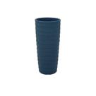 Vaso Tramontina Grego Polietileno Azul Turquesa 80cm